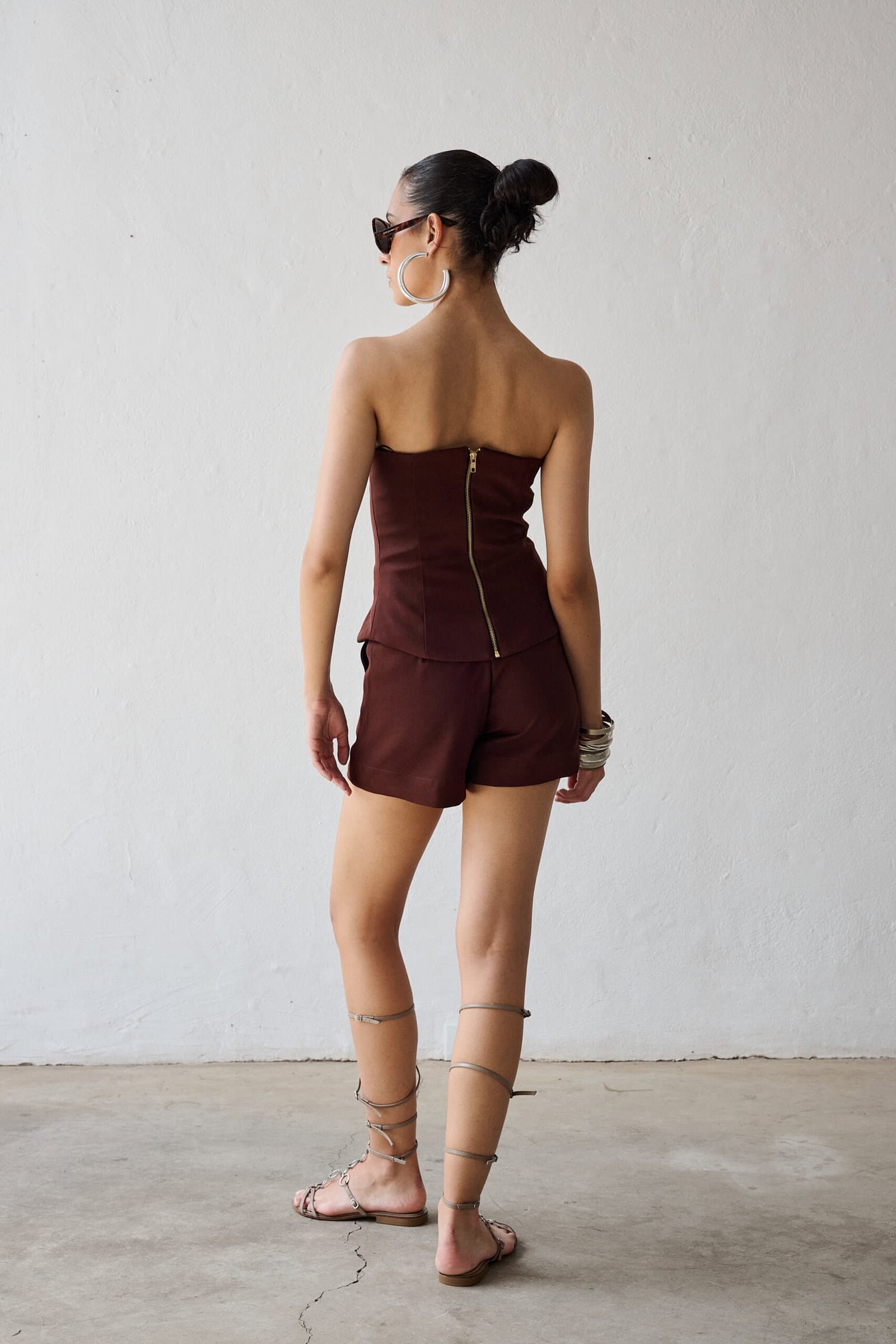 Blusa Peplum Sem Alça Olga 2